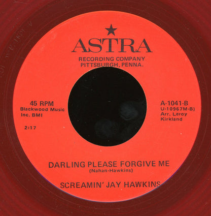 The Sheppards / Screamin' Jay Hawkins : Walkin' / Darling Please Forgive Me (7", Unofficial, Red)