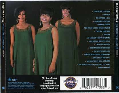The Marvelettes : The Definitive Collection (CD, Comp)