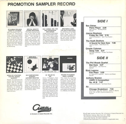 Various : Jazz Lives! Antilles Jazz Sampler (LP, Promo, Smplr)