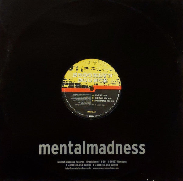 Brooklyn Bounce : Crazy (12")