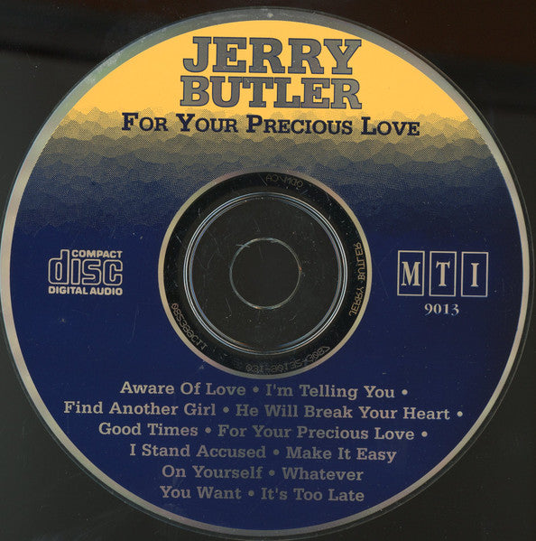 Jerry Butler : For Your Precious Love (CD, Comp)