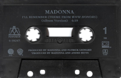 Madonna : I'll Remember (Cass, Single)