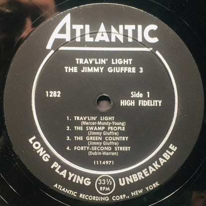 The Jimmy Giuffre Trio : Trav'lin' Light (LP, Album)