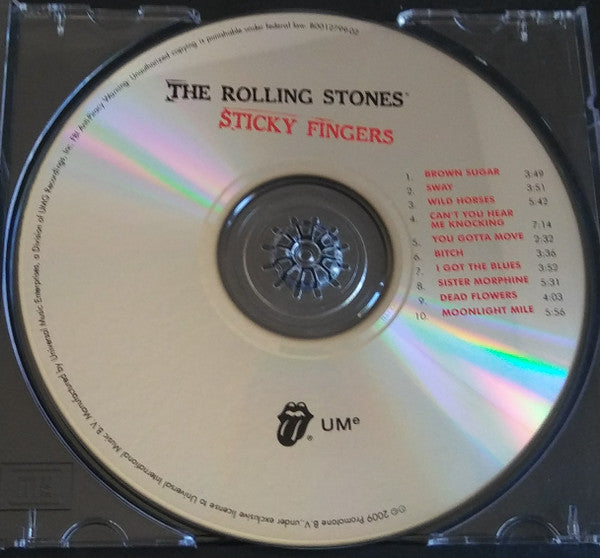 The Rolling Stones : Sticky Fingers (CD, Album, RE, RM, Son)