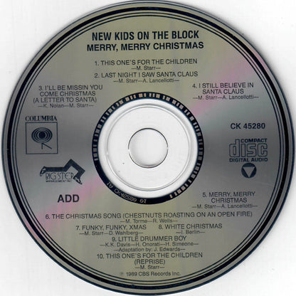 New Kids On The Block : Merry, Merry Christmas (CD, Album)
