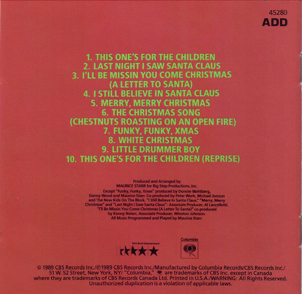 New Kids On The Block : Merry, Merry Christmas (CD, Album)