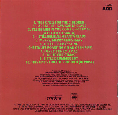 New Kids On The Block : Merry, Merry Christmas (CD, Album)