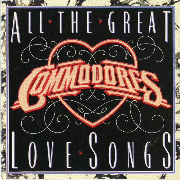 Commodores : All The Great Love Songs (CD, Album, Comp)