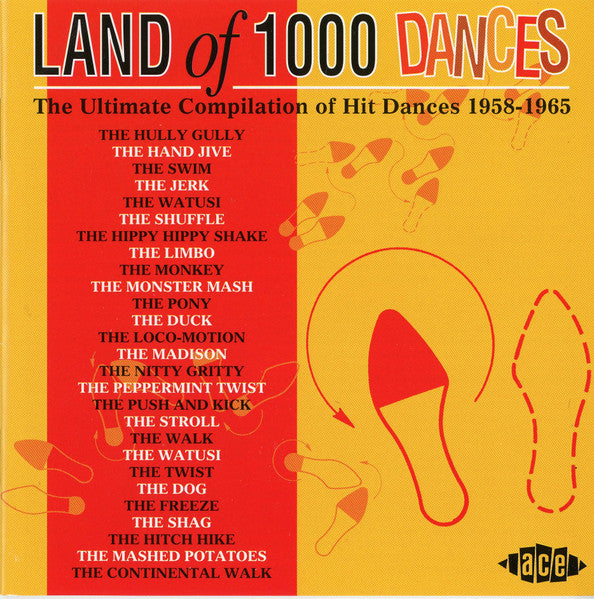 Various : Land Of 1000 Dances. The Ultimate Compilation Of Hit Dances 1958-1965 (CD, Comp, Mono)