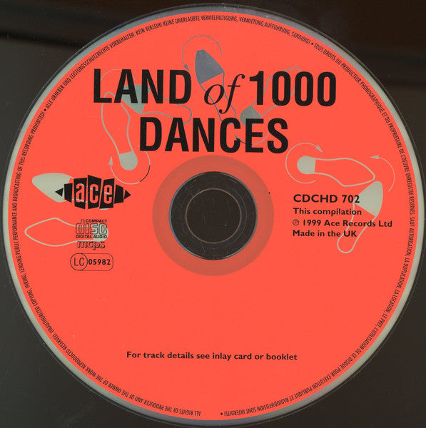 Various : Land Of 1000 Dances. The Ultimate Compilation Of Hit Dances 1958-1965 (CD, Comp, Mono)