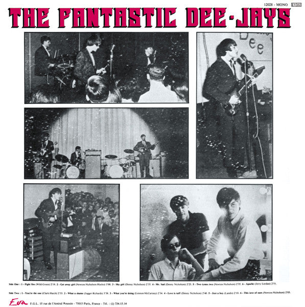 The Fantastic Dee-Jays : Fight Fire (LP, Album, Mono, RE, Unofficial)