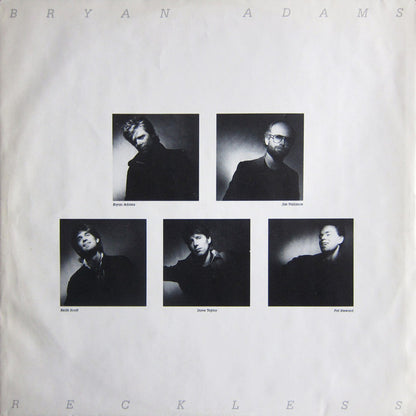 Bryan Adams : Reckless (LP, Album, Club, RCA)