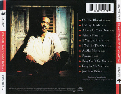Walter Beasley : Private Time (CD, Album)