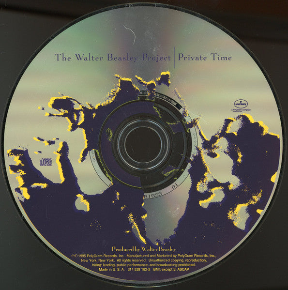Walter Beasley : Private Time (CD, Album)