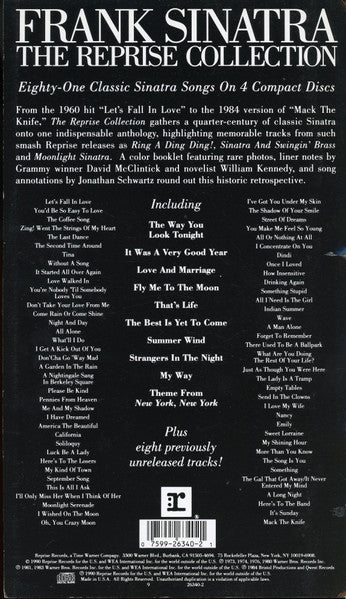 Frank Sinatra : The Reprise Collection (4xCD, Comp + Box, Lon)