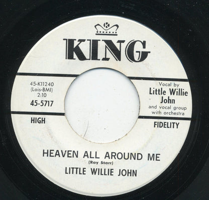 Little Willie John : Don't Play With Love / Heaven All Around Me  (7", Single, Promo)