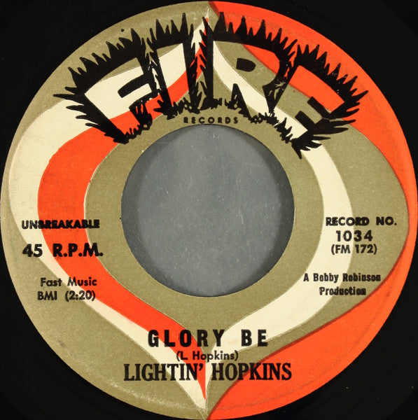 Lightnin' Hopkins : Mojo Hand (7", Single)
