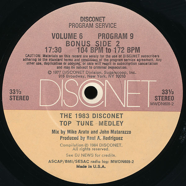 Various : Volume 6 Program 9 (2x12", Comp, P/Mixed)