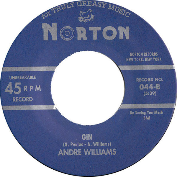 Andre Williams (2) With The El Dorados : Daddy Rolling Stone / Gin (7", Single)