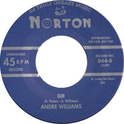 Andre Williams (2) With The El Dorados : Daddy Rolling Stone / Gin (7", Single)