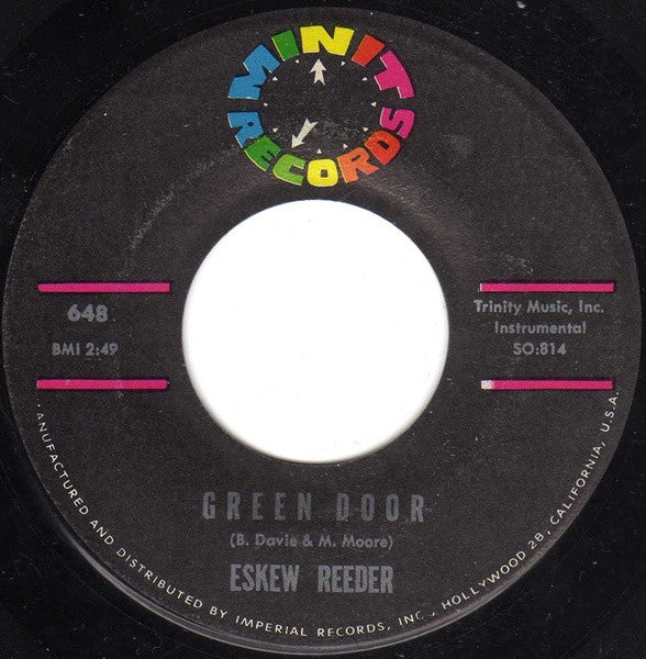 Eskew Reeder : Green Door / I Waited Too Long (7", Single)