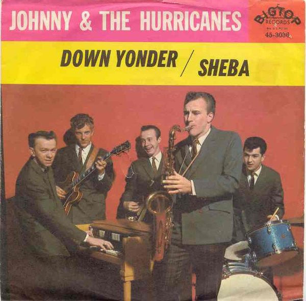 Johnny And The Hurricanes : Down Yonder / Sheba (7", Single, Styrene)