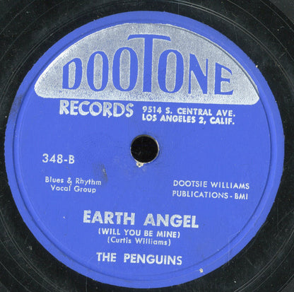 The Penguins : Hey Senorita / Earth Angel (Will You Be Mine) (Shellac, 10", Single)