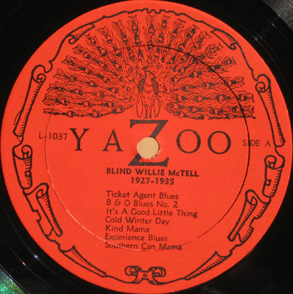 Blind Willie McTell : 1927-1935 (LP, Comp)
