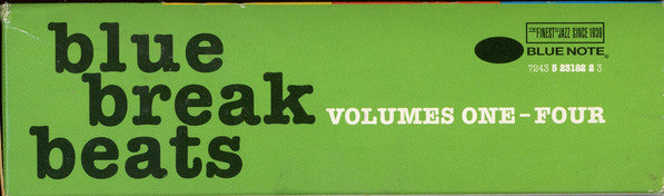 Various : Blue Break Beats (Volumes One - Four) (4xCD + Box, Comp)