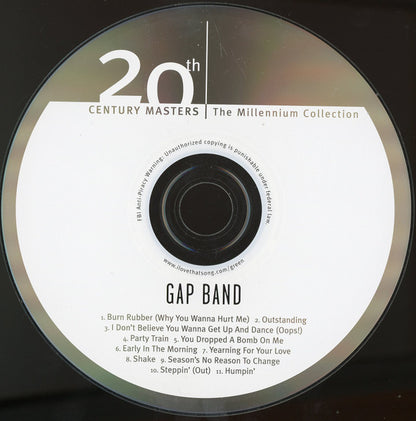 The Gap Band : The Best Of Gap Band (CD, Comp, RE, RM)