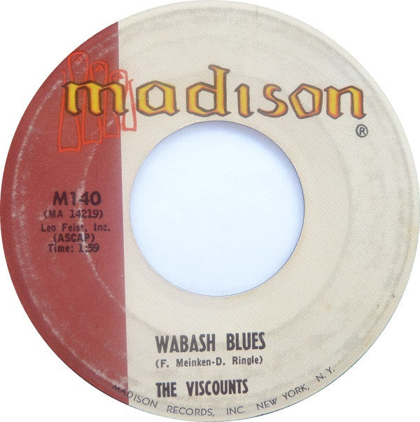 The Viscounts : Wabash Blues / So Slow (7", Single, Ame)
