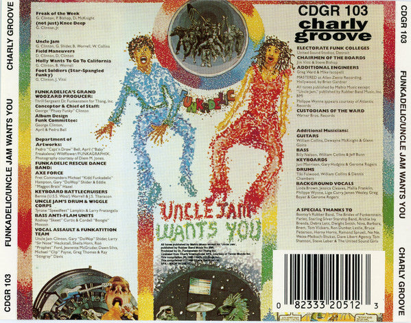 Funkadelic : Uncle Jam Wants You (CD, Album, RE, RM)
