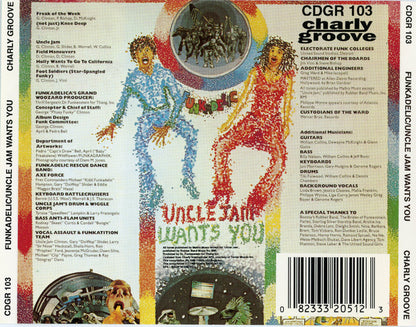 Funkadelic : Uncle Jam Wants You (CD, Album, RE, RM)