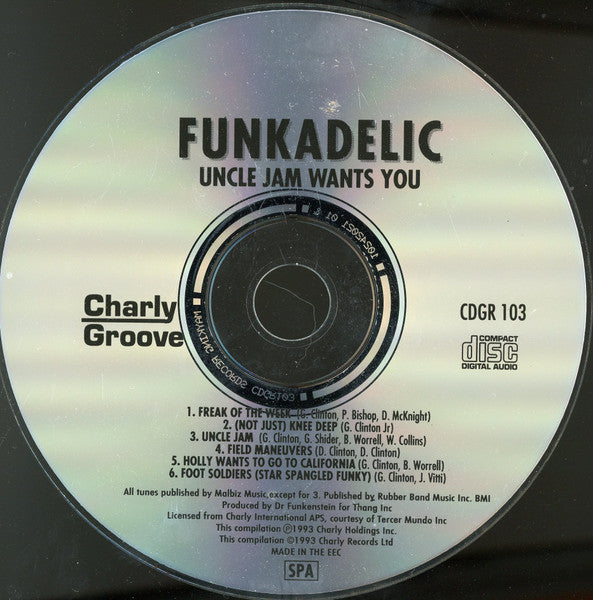 Funkadelic : Uncle Jam Wants You (CD, Album, RE, RM)