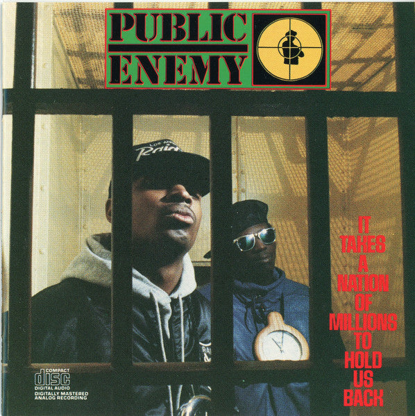 Public Enemy : It Takes A Nation Of Millions To Hold Us Back (CD, Album, RP)