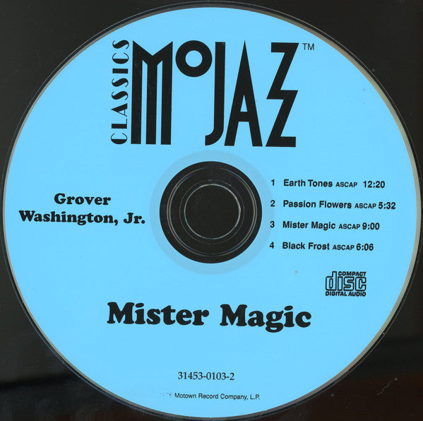 Grover Washington, Jr. : Mister Magic (CD, Album, RE, RM, RP)