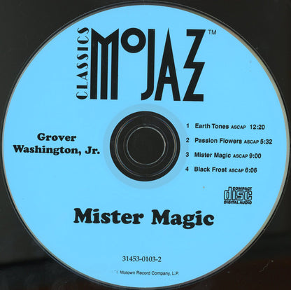 Grover Washington, Jr. : Mister Magic (CD, Album, RE, RM, RP)