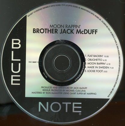 Brother Jack McDuff : Moon Rappin' (CD, Album, RE)