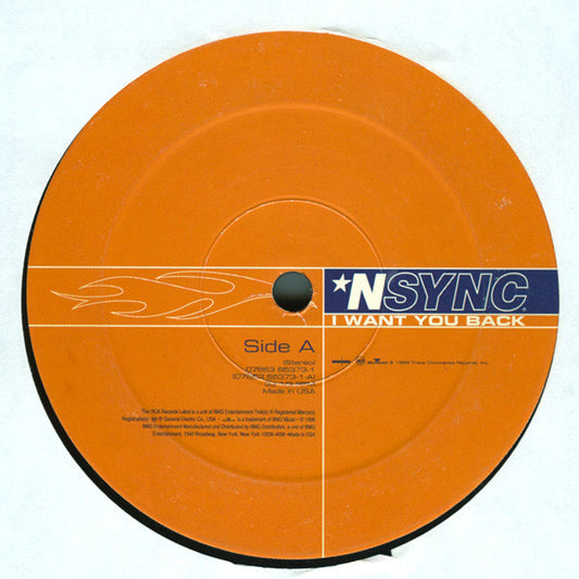*NSYNC : I Want You Back (12", Maxi)
