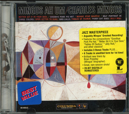 Charles Mingus : Mingus Ah Um (CD, Album, RE, RM)