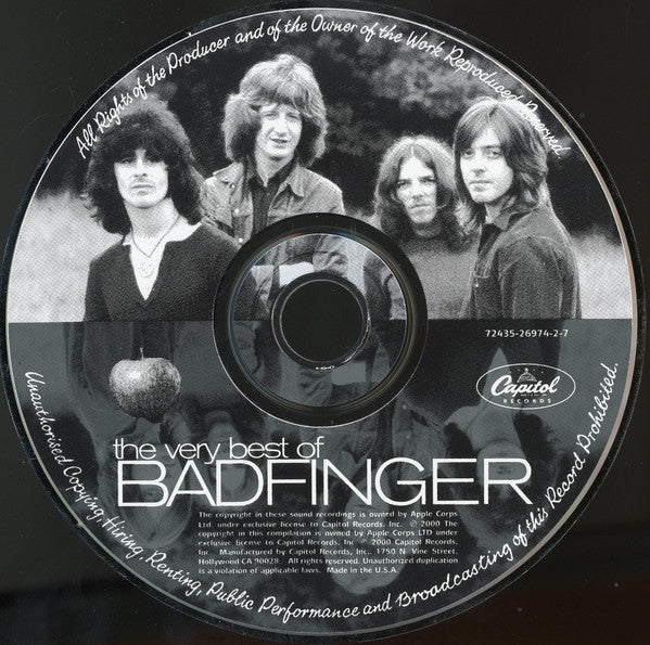 Badfinger : The Very Best Of Badfinger (CD, Comp, Cin)