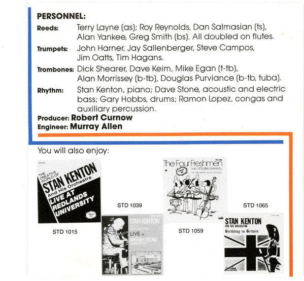 Stan Kenton And His Orchestra : Kenton '76 (CD, Album, RE)