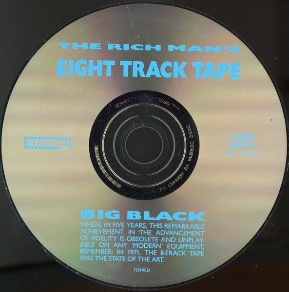 Big Black : The Rich Man's Eight Track Tape (CD, Comp)