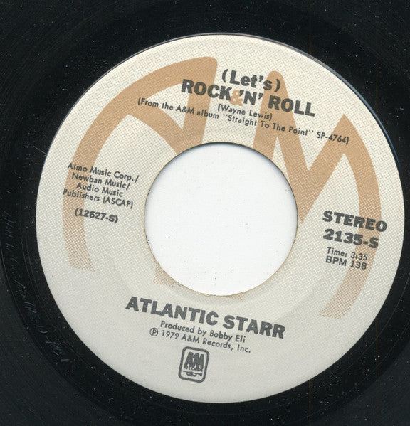 Atlantic Starr : (Let's) Rock 'N' Roll (7", Single)