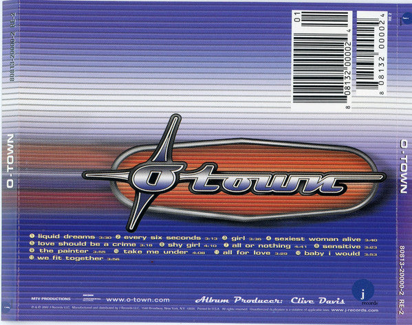 O-Town : O-Town (CD, Album)
