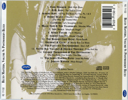 Various : Blues Masters, Volume 9: Postmodern Blues (CD, Comp)