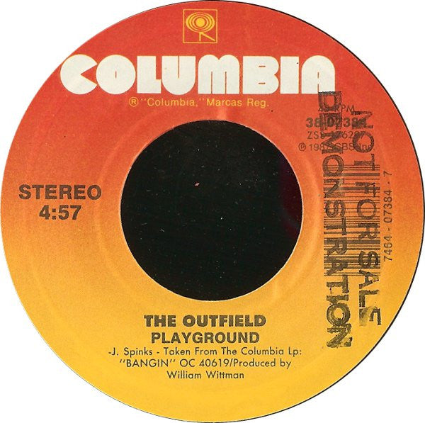 The Outfield : No Surrender (7", Styrene)