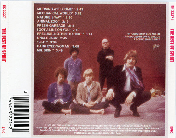 Spirit (8) : The Best Of Spirit (CD, Comp)