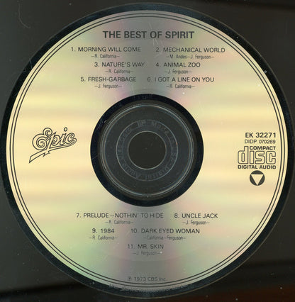 Spirit (8) : The Best Of Spirit (CD, Comp)