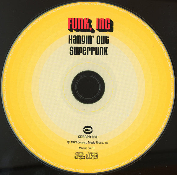 Funk Inc. : Hangin' Out / Superfunk (CD, Comp, RE)
